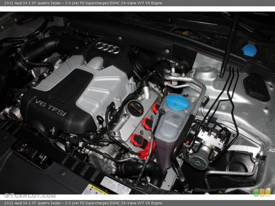 3.0 Liter FSI Supercharged DOHC 24-Valve VVT V6 Engine for the 2013 Audi S4 #80747051