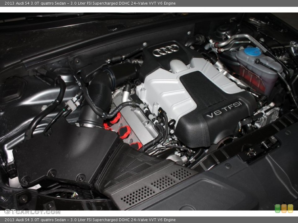 3.0 Liter FSI Supercharged DOHC 24-Valve VVT V6 Engine for the 2013 Audi S4 #80749911