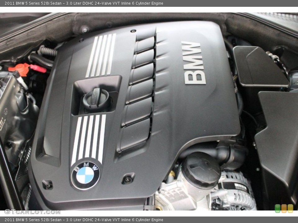 3.0 Liter DOHC 24-Valve VVT Inline 6 Cylinder Engine for the 2011 BMW 5 Series #80771431