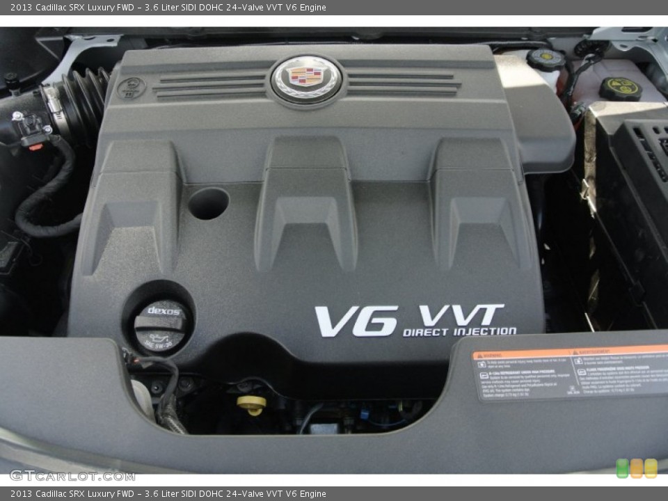 3.6 Liter SIDI DOHC 24-Valve VVT V6 Engine for the 2013 Cadillac SRX #80774106