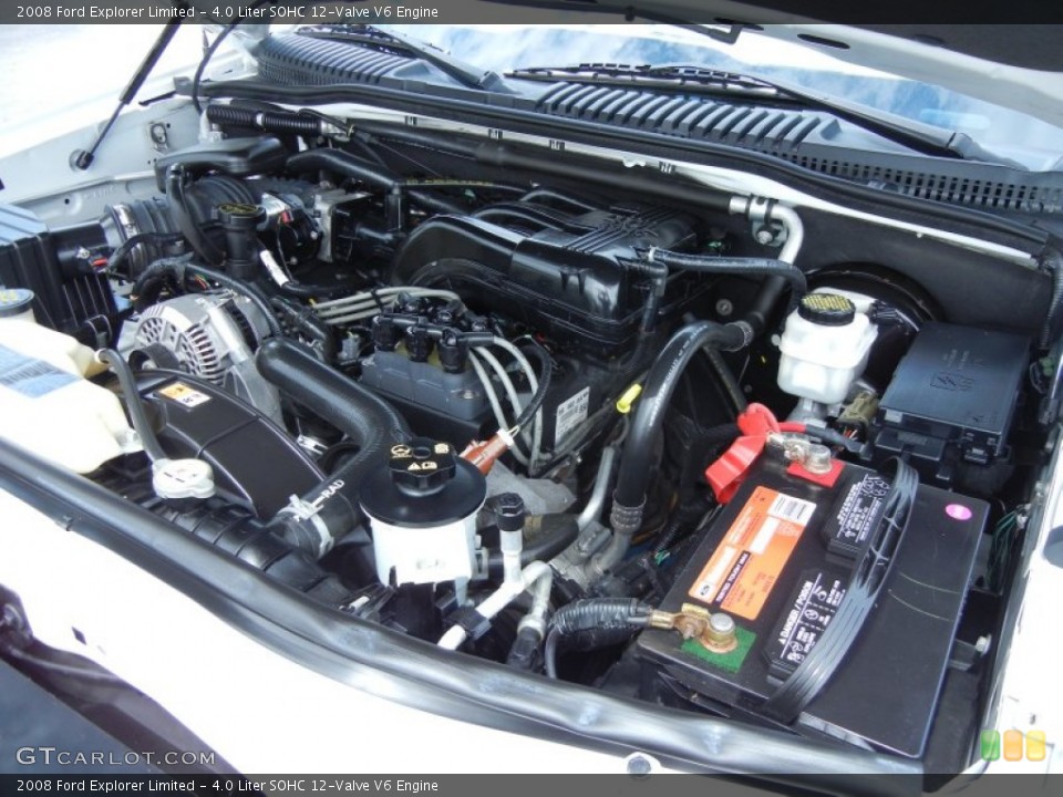 4.0 Liter SOHC 12-Valve V6 Engine for the 2008 Ford Explorer #80792717