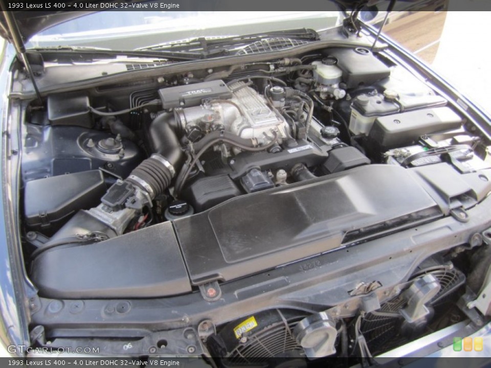 4.0 Liter DOHC 32-Valve V8 1993 Lexus LS Engine