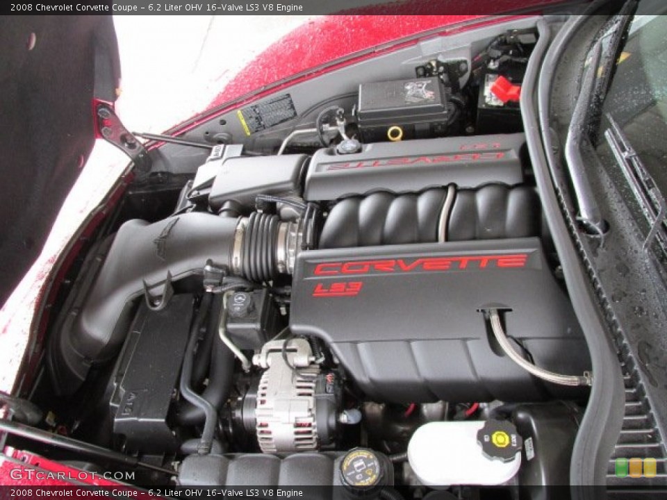 6.2 Liter OHV 16-Valve LS3 V8 Engine for the 2008 Chevrolet Corvette #80796210