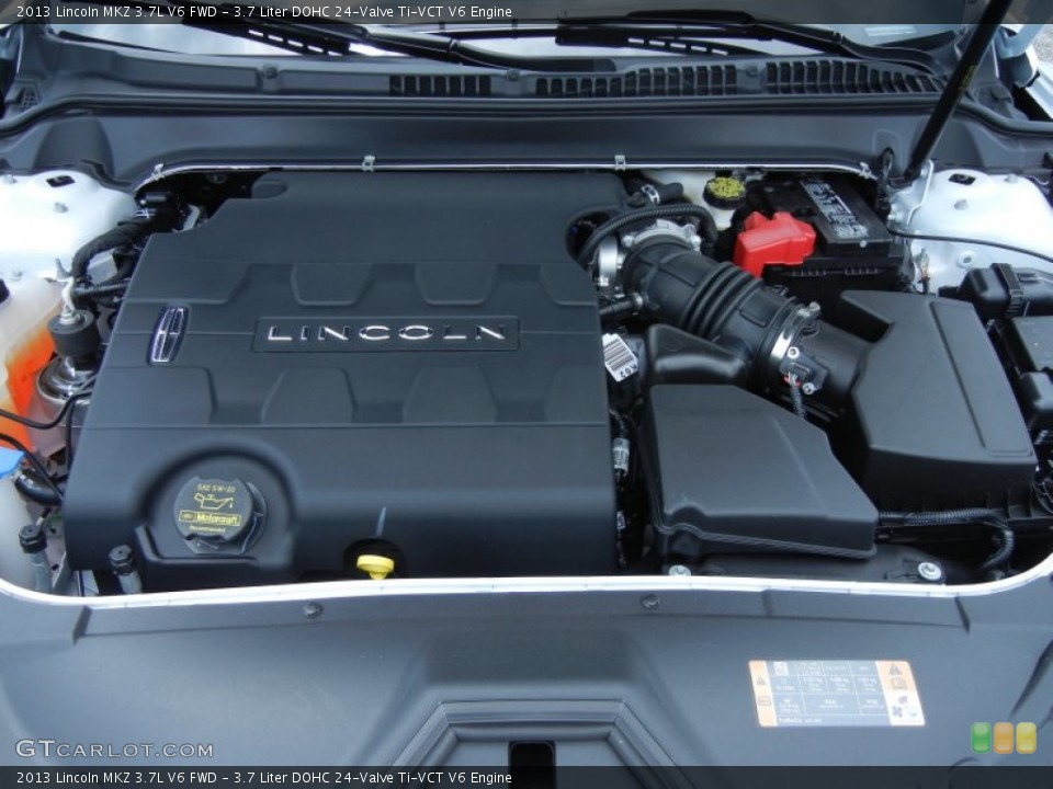3.7 Liter DOHC 24-Valve Ti-VCT V6 Engine for the 2013 Lincoln MKZ #80797023