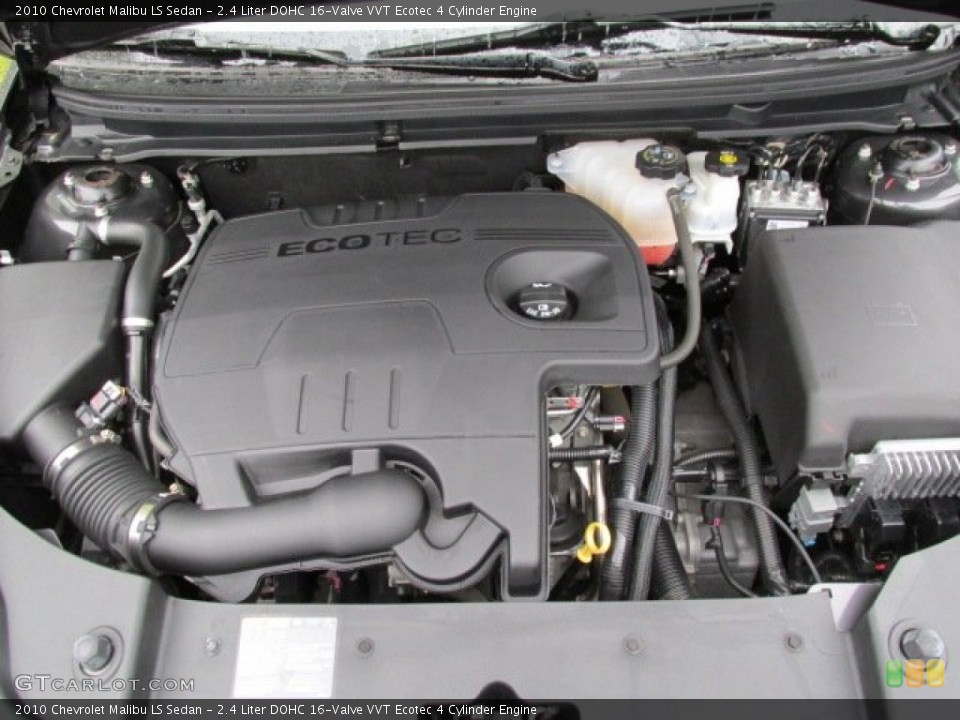 2.4 Liter DOHC 16-Valve VVT Ecotec 4 Cylinder Engine for the 2010 Chevrolet Malibu #80799841