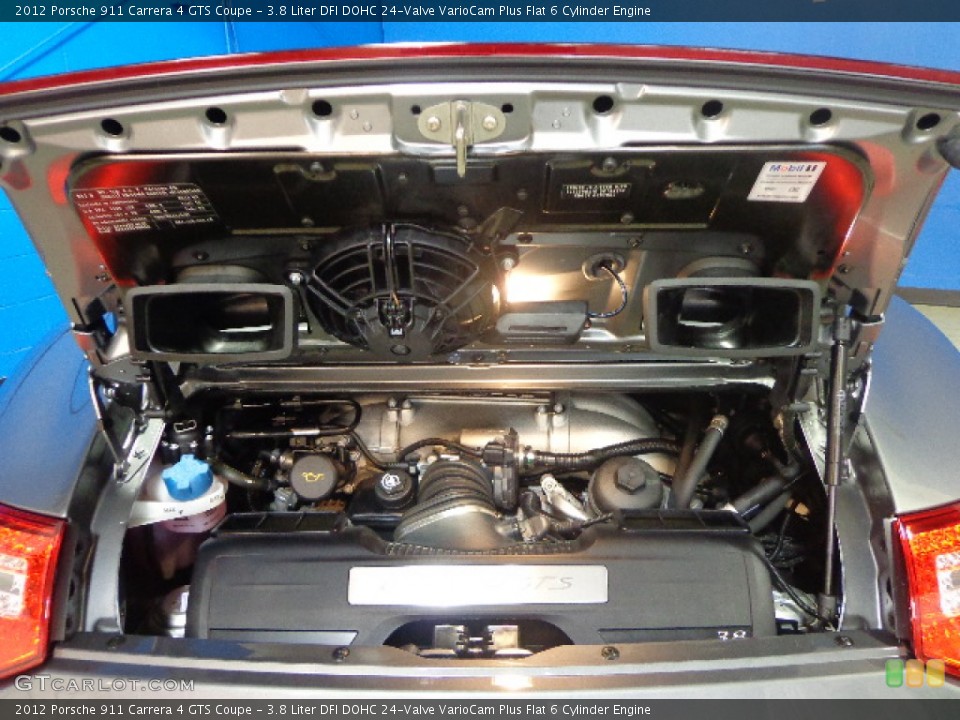 3.8 Liter DFI DOHC 24-Valve VarioCam Plus Flat 6 Cylinder Engine for the 2012 Porsche 911 #80801357