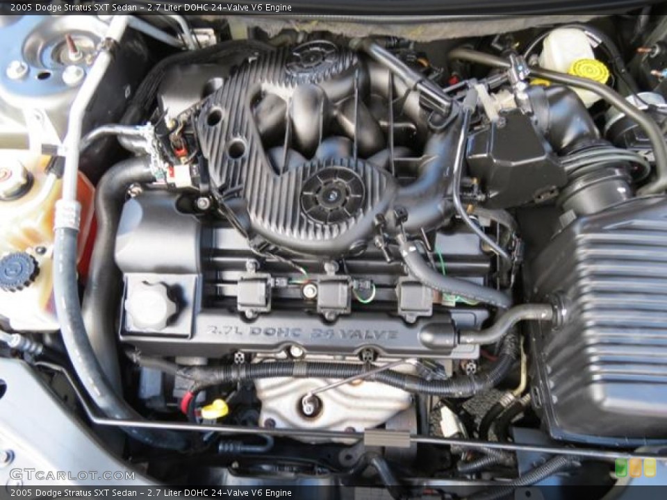 2.7 Liter DOHC 24-Valve V6 Engine for the 2005 Dodge Stratus #80805547