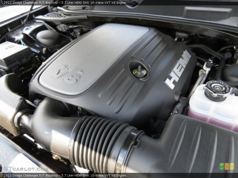 5.7 Liter HEMI OHV 16-Valve VVT V8 Engine for the 2013 Dodge Challenger #80809577