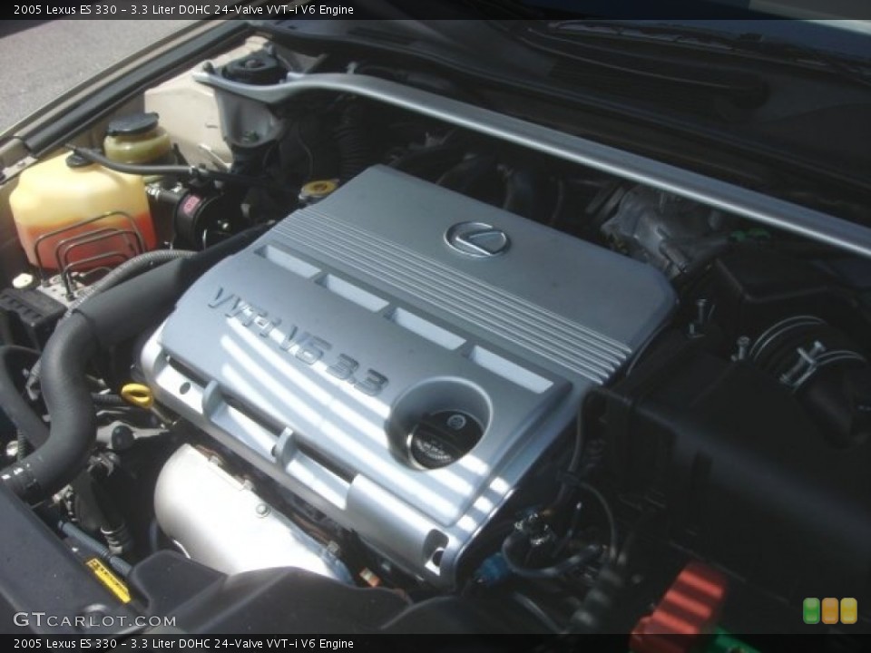 3.3 Liter DOHC 24-Valve VVT-i V6 Engine for the 2005 Lexus ES #80817436