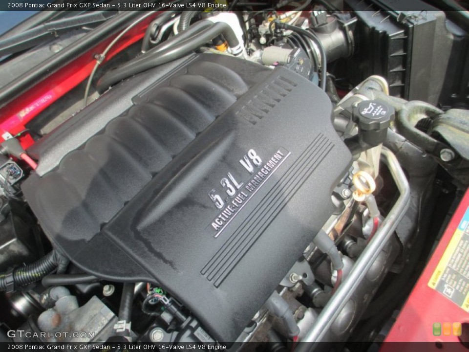 5.3 Liter OHV 16-Valve LS4 V8 Engine for the 2008 Pontiac Grand Prix #80822692