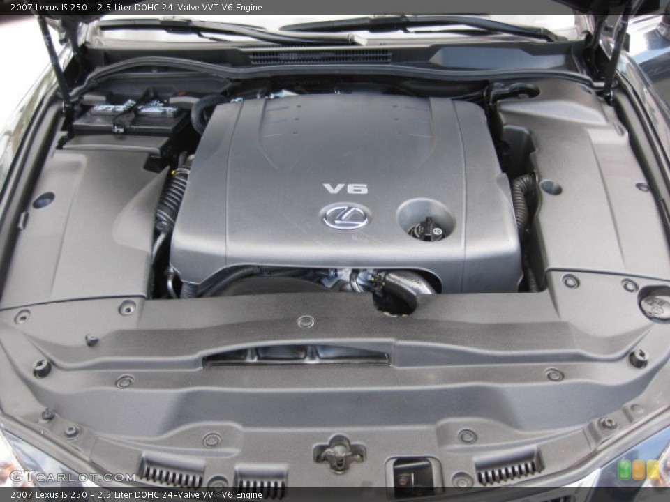 2.5 Liter DOHC 24-Valve VVT V6 2007 Lexus IS Engine