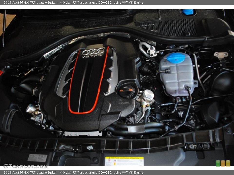 4.0 Liter FSI Turbocharged DOHC 32-Valve VVT V8 Engine for the 2013 Audi S6 #80828410