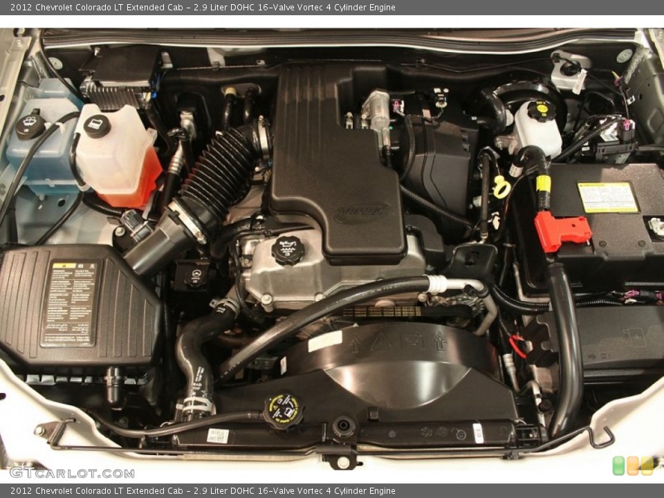2.9 Liter DOHC 16-Valve Vortec 4 Cylinder Engine for the 2012 Chevrolet Colorado #80834513