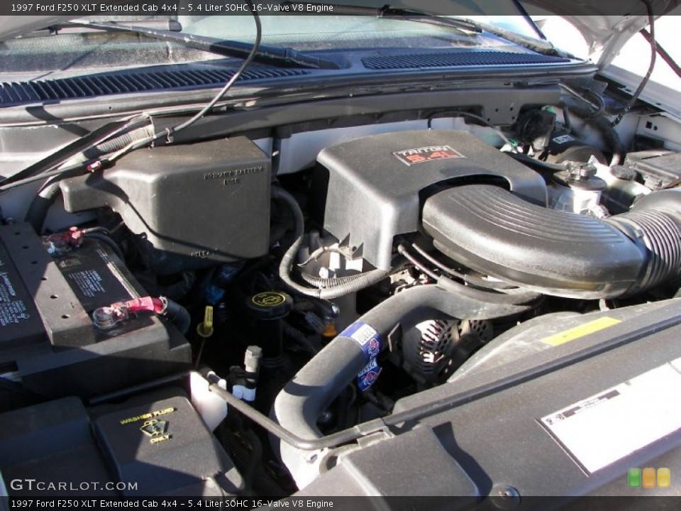 5.4 Liter SOHC 16-Valve V8 Engine for the 1997 Ford F250 #80839364