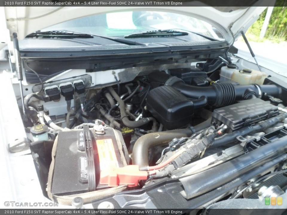 5.4 Liter Flex-Fuel SOHC 24-Valve VVT Triton V8 Engine for the 2010 Ford F150 #80840187