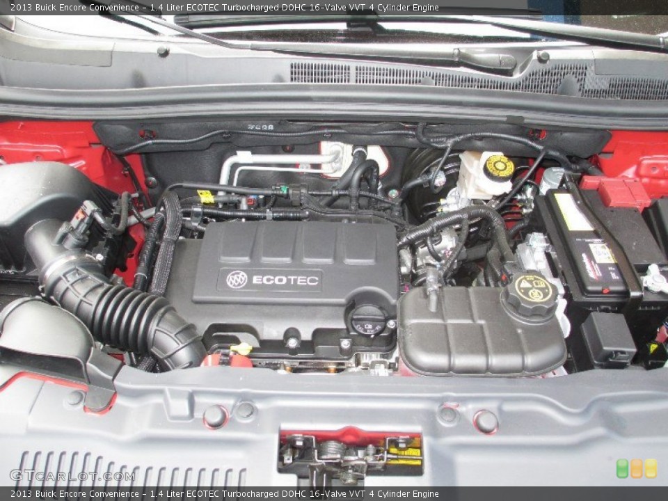 1.4 Liter ECOTEC Turbocharged DOHC 16-Valve VVT 4 Cylinder Engine for the 2013 Buick Encore #80843653