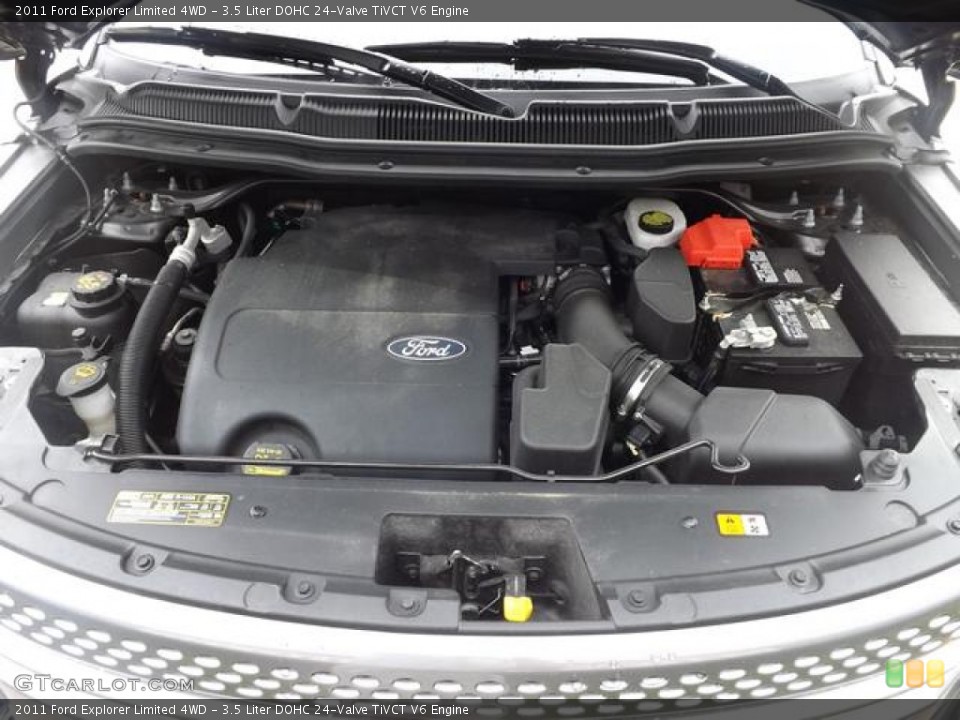 3.5 Liter DOHC 24-Valve TiVCT V6 Engine for the 2011 Ford Explorer #80845352