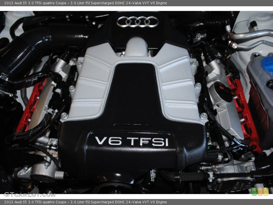 3.0 Liter FSI Supercharged DOHC 24-Valve VVT V6 Engine for the 2013 Audi S5 #80848831