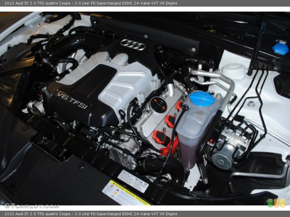 3.0 Liter FSI Supercharged DOHC 24-Valve VVT V6 Engine for the 2013 Audi S5 #80848858
