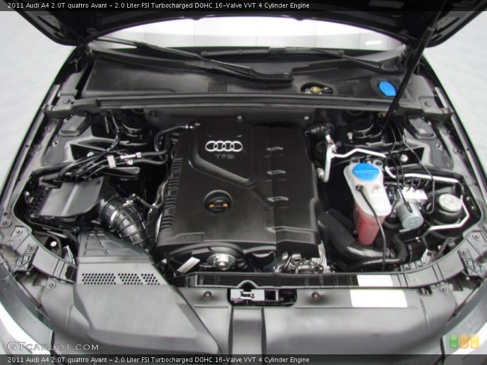 2.0 Liter FSI Turbocharged DOHC 16-Valve VVT 4 Cylinder Engine for the 2011 Audi A4 #80851433