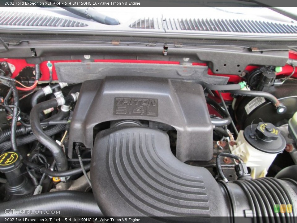 5.4 Liter SOHC 16-Valve Triton V8 Engine for the 2002 Ford Expedition #80856084