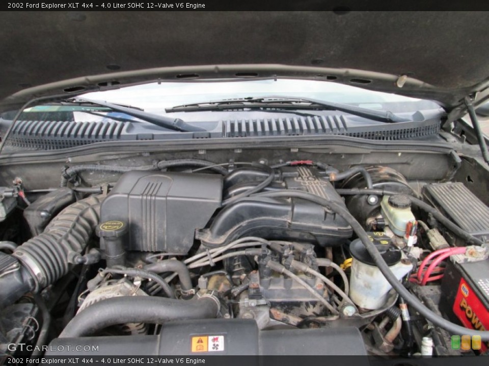 4.0 Liter SOHC 12-Valve V6 Engine for the 2002 Ford Explorer #80856607