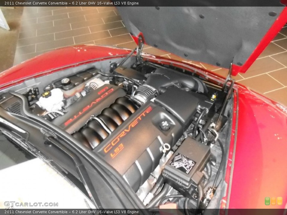 6.2 Liter OHV 16-Valve LS3 V8 Engine for the 2011 Chevrolet Corvette #80859009