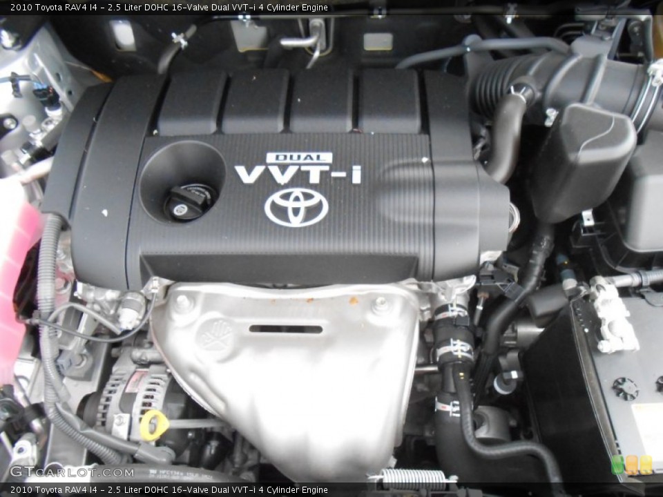 2.5 Liter DOHC 16-Valve Dual VVT-i 4 Cylinder Engine for the 2010 Toyota RAV4 #80859853