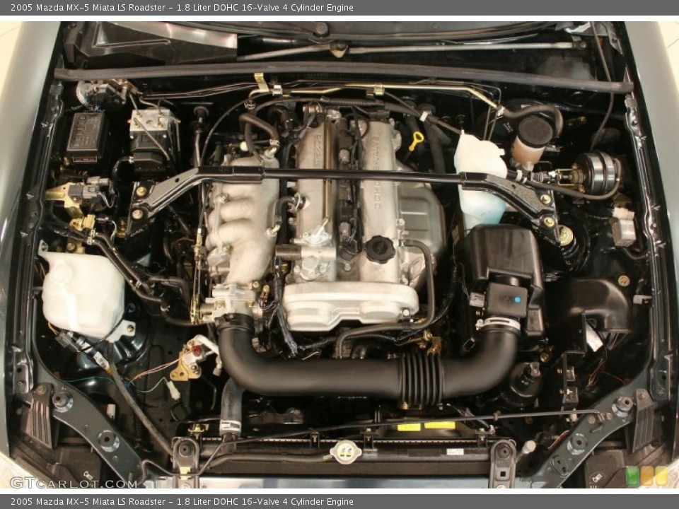 1.8 Liter DOHC 16-Valve 4 Cylinder 2005 Mazda MX-5 Miata Engine