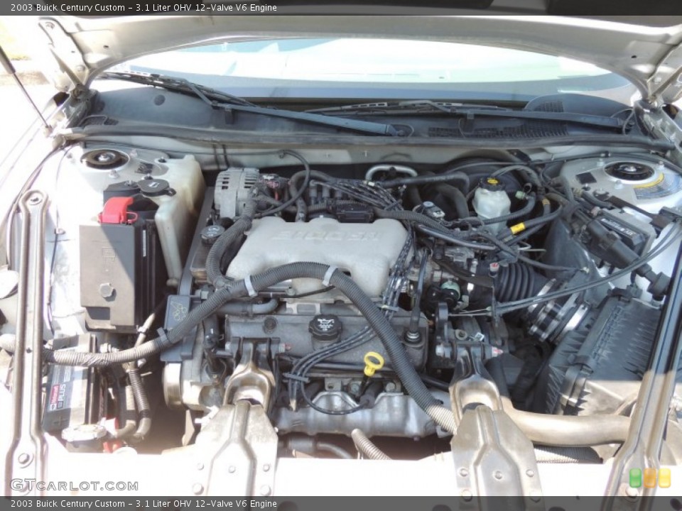 3.1 Liter OHV 12-Valve V6 Engine for the 2003 Buick Century #80867605