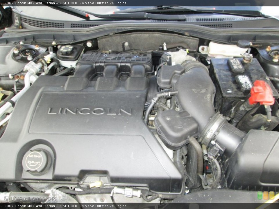 3.5L DOHC 24 Valve Duratec V6 2007 Lincoln MKZ Engine