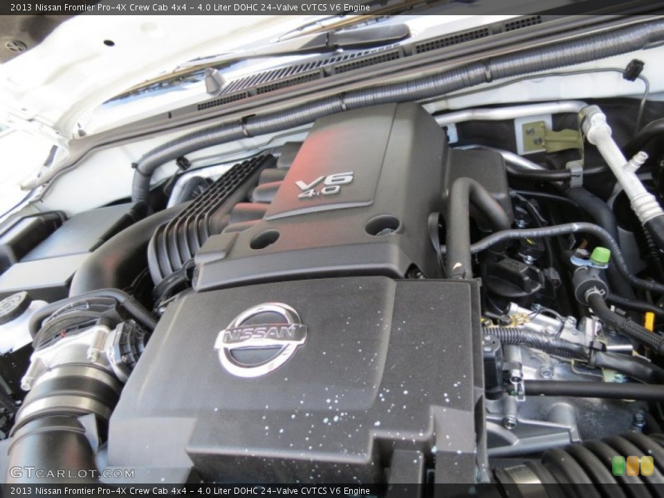 4.0 Liter DOHC 24-Valve CVTCS V6 Engine for the 2013 Nissan Frontier #80879672