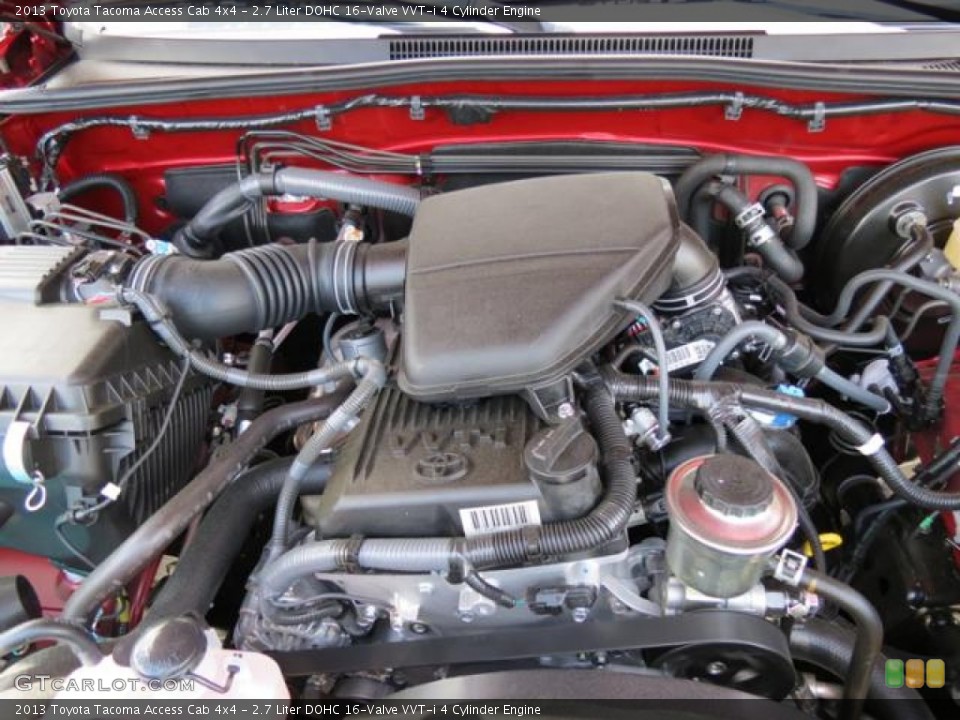 2.7 Liter DOHC 16-Valve VVT-i 4 Cylinder Engine for the 2013 Toyota Tacoma #80879700