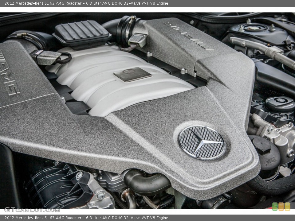 6.3 Liter AMG DOHC 32-Valve VVT V8 Engine for the 2012 Mercedes-Benz SL #80881600