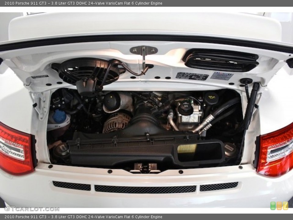 3.8 Liter GT3 DOHC 24-Valve VarioCam Flat 6 Cylinder Engine for the 2010 Porsche 911 #80881971