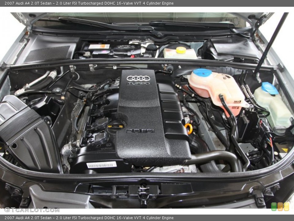 2.0 Liter FSI Turbocharged DOHC 16-Valve VVT 4 Cylinder Engine for the 2007 Audi A4 #80885344