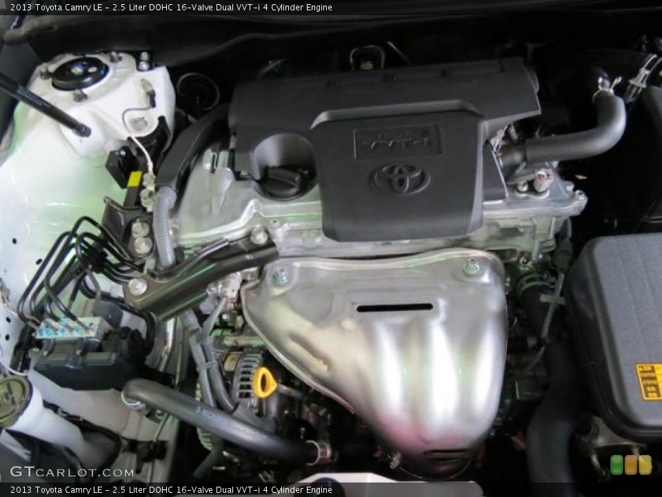 2.5 Liter DOHC 16-Valve Dual VVT-i 4 Cylinder Engine for the 2013 Toyota Camry #80888347