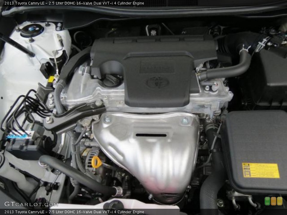 2.5 Liter DOHC 16-Valve Dual VVT-i 4 Cylinder Engine for the 2013 Toyota Camry #80888721