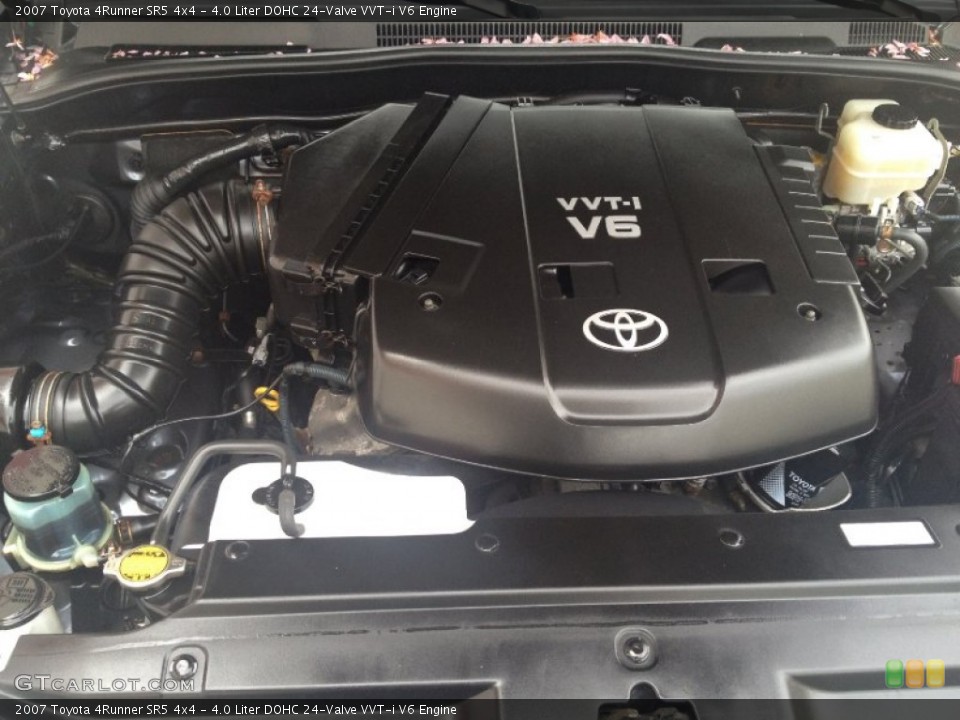 4.0 Liter DOHC 24-Valve VVT-i V6 Engine for the 2007 Toyota 4Runner #80890010