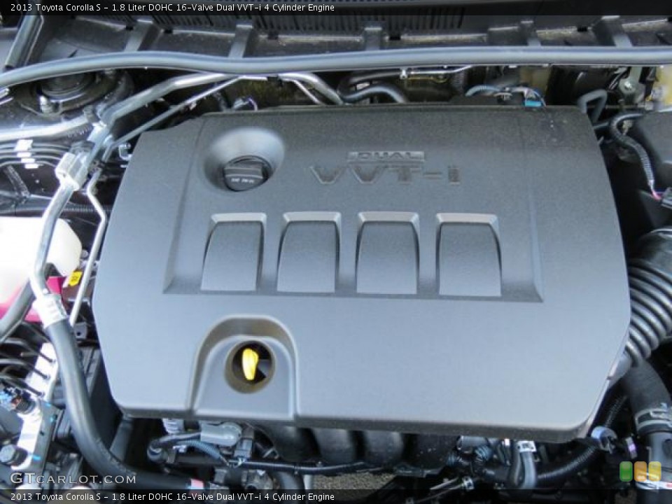 1.8 Liter DOHC 16-Valve Dual VVT-i 4 Cylinder Engine for the 2013 Toyota Corolla #80892133