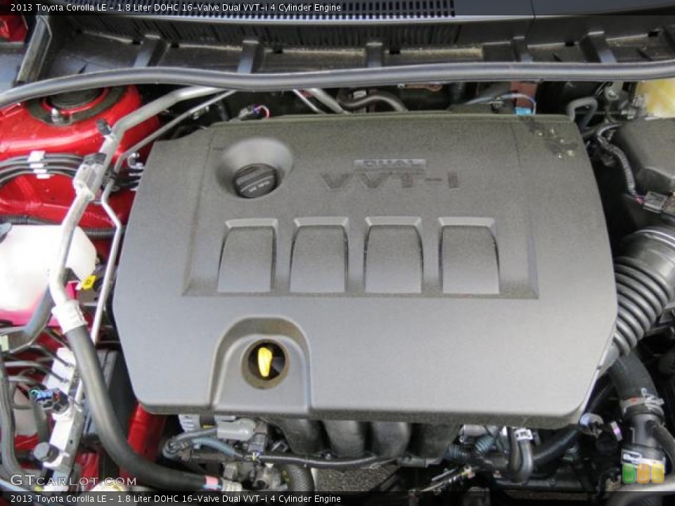 1.8 Liter DOHC 16-Valve Dual VVT-i 4 Cylinder Engine for the 2013 Toyota Corolla #80892709