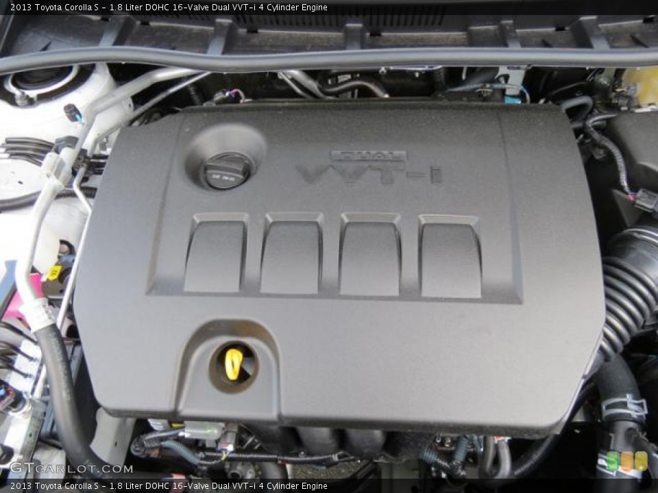 1.8 Liter DOHC 16-Valve Dual VVT-i 4 Cylinder Engine for the 2013 Toyota Corolla #80892925