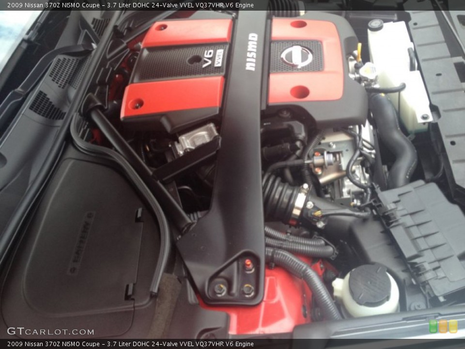 3.7 Liter DOHC 24-Valve VVEL VQ37VHR V6 Engine for the 2009 Nissan 370Z #80893507