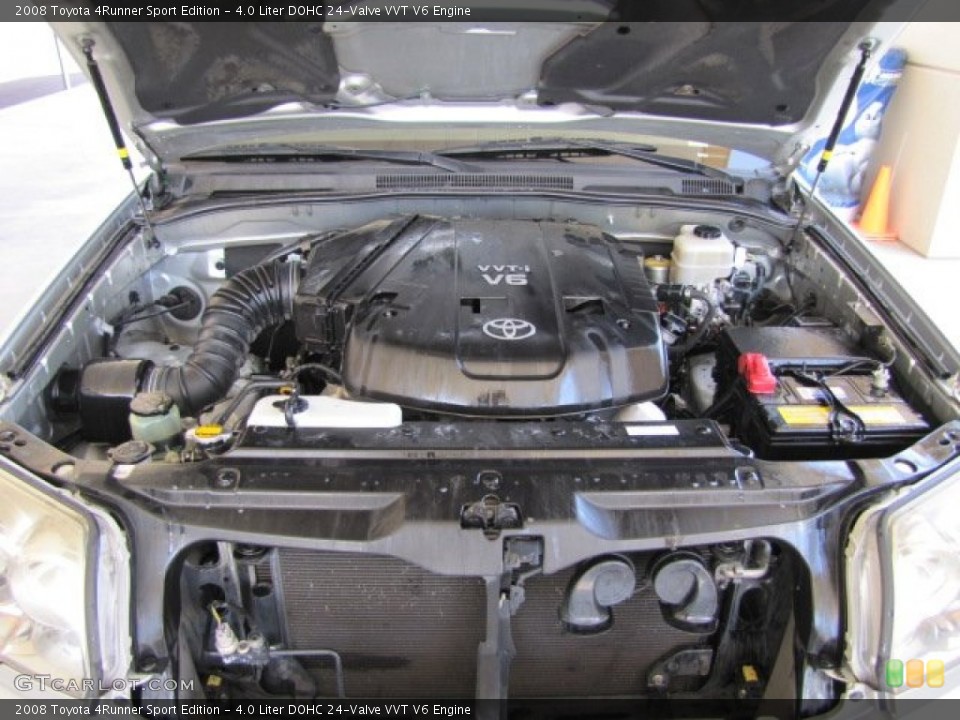 4.0 Liter DOHC 24-Valve VVT V6 Engine for the 2008 Toyota 4Runner #80894311