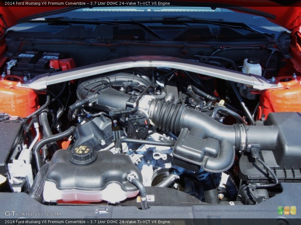 3.7 Liter DOHC 24Valve TiVCT V6 Engine for the 2014 Ford Mustang 80902007