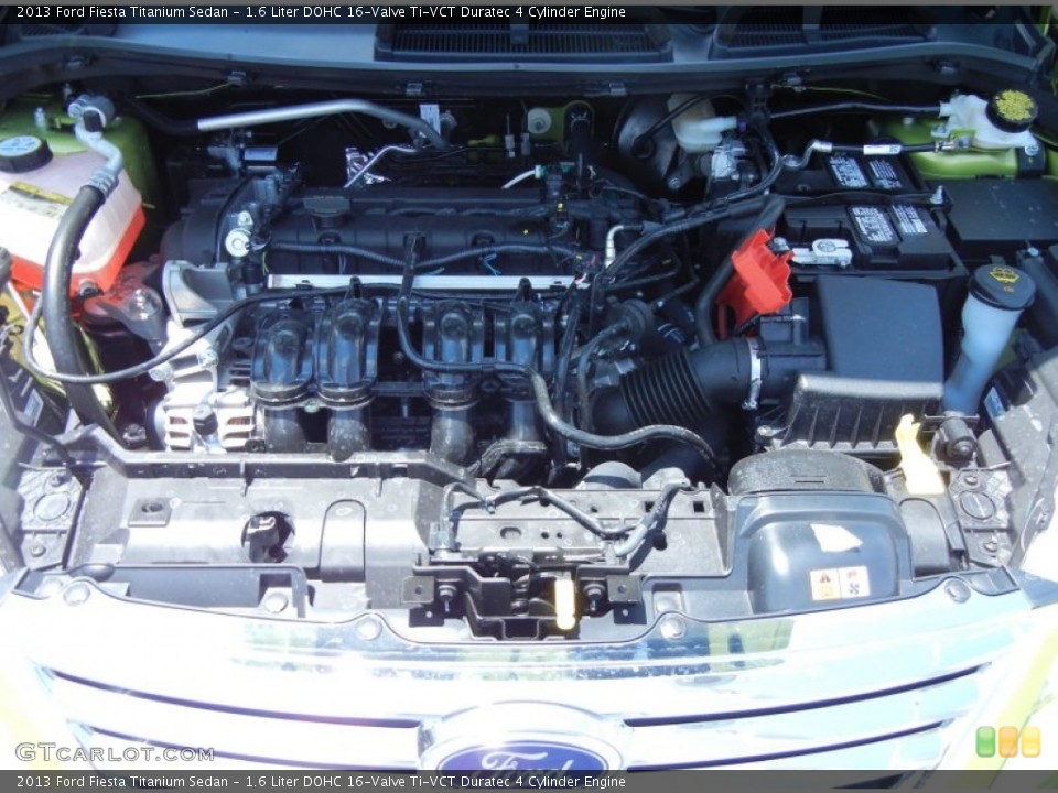1.6 Liter DOHC 16-Valve Ti-VCT Duratec 4 Cylinder Engine for the 2013 Ford Fiesta #80903034