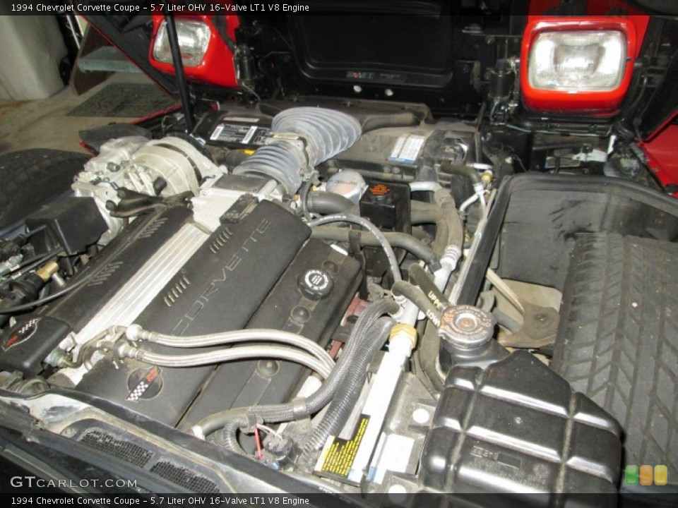 5.7 Liter OHV 16-Valve LT1 V8 Engine for the 1994 Chevrolet Corvette #80904054