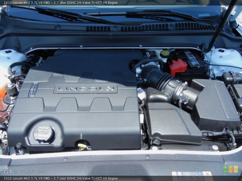 3.7 Liter DOHC 24-Valve Ti-VCT V6 Engine for the 2013 Lincoln MKZ #80905623