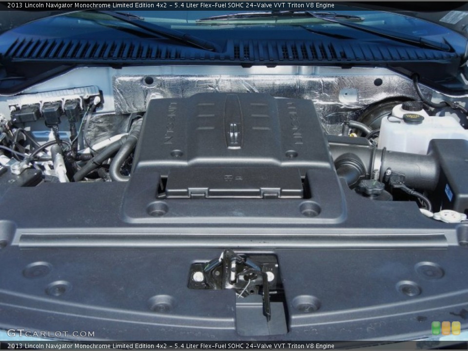 5.4 Liter Flex-Fuel SOHC 24-Valve VVT Triton V8 Engine for the 2013 Lincoln Navigator #80909288
