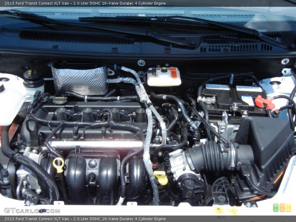 2.0 Liter DOHC 16-Valve Duratec 4 Cylinder Engine for the 2013 Ford Transit Connect #80910564